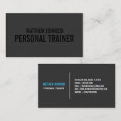 Zwarte uit Trainer | Visitekaartjes (Voorkant / Achterkant)
