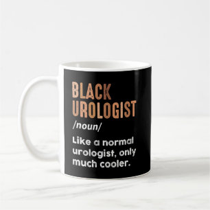 Zwarte Uroloog Definitie Grappige Urologie Arts Koffiemok