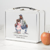 Zwarte vader en dochter Bond (In situ)