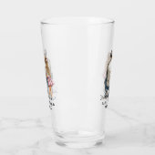 Zwarte vader en dochter Bond (10) Glas (Links)