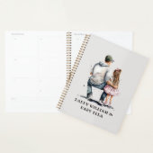 Zwarte vader en dochter Bond (12) Planner (Display)