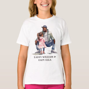 Zwarte vader en dochter Bond (2) T-shirt