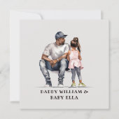 Zwarte vader en dochter Bond (3) (Voorkant)