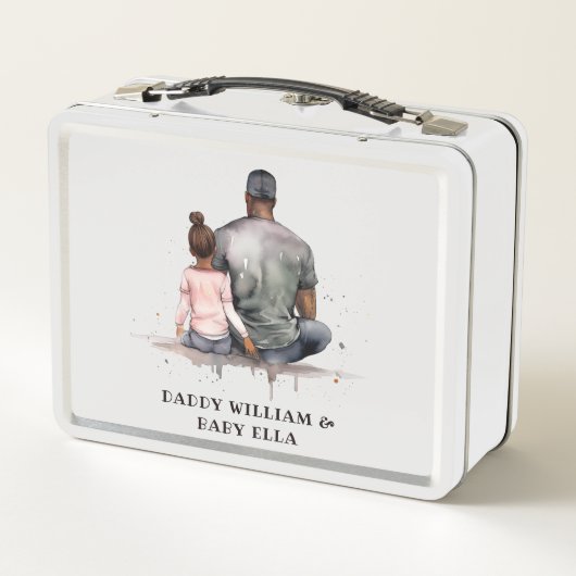 Zwarte vader en dochter Bond (4) (Achterkant)