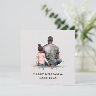 Zwarte vader en dochter Bond (4)