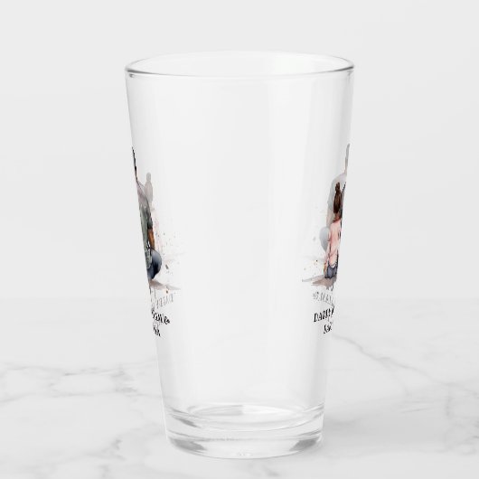 Zwarte vader en dochter Bond (4) Glas (Rechts)