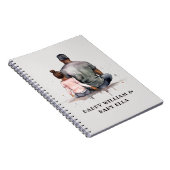 Zwarte vader en dochter Bond (4) Notitieboek (Rechterzijde)