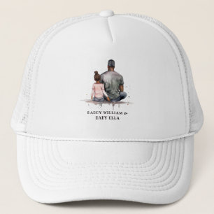 Zwarte vader en dochter Bond (4) Trucker Pet