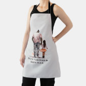 Zwarte vader en dochter Bond (5) Schort (Insitu)