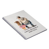 Zwarte vader en dochter Bond (9) Notitieboek (Rechterzijde)