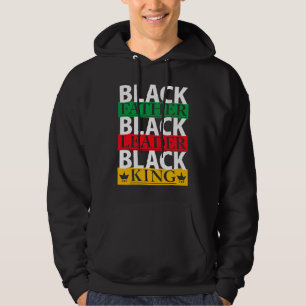 Zwarte vader leider koning Black History Month tro Hoodie