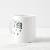 Zwarte Vader Shirt Koffiemok (Voorkant links)