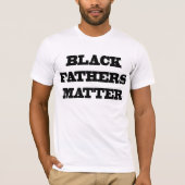 Zwarte Vaders Zaken T-Shirt (Voorkant)