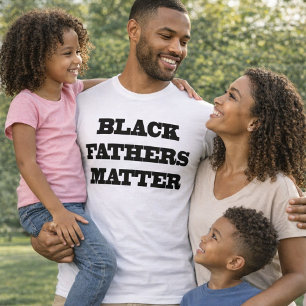 Zwarte Vaders Zaken T-Shirt