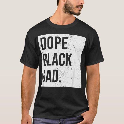 Zwarte vaders zijn belangrijk t-shirt (Voorkant)
