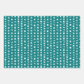 ZWARTE VAKANTIE INPAKPAPIER VEL (Voorkant)