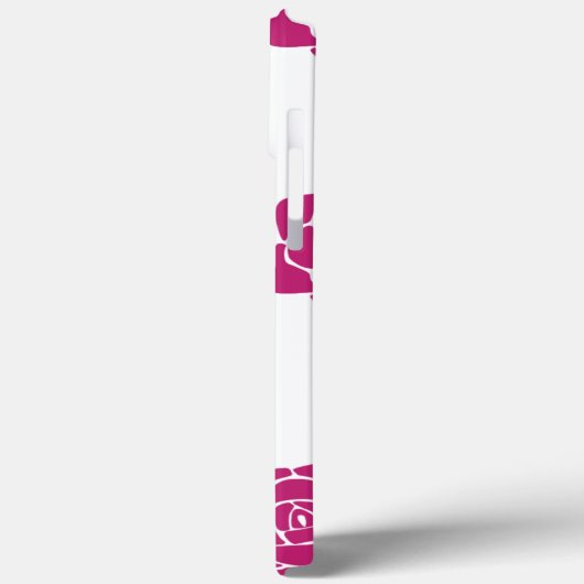 Zwarte Valentijnsdag voor iPhone / iPad case (Achterkant / Links)