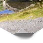 Zwarte vallei afdrukken poster (Hoek)