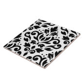 Zwarte van het Ontwerp van het Damast van de rol Tegeltje (Zijkant)