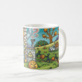 ZWARTE VANGST, WITCH PUMPKIN PIE FACTORY CLASSIC M KOFFIEMOK (Voorkant rechts)