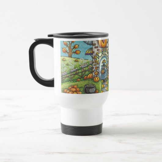 ZWARTE VANGST, WITCH PUMPKIN PIE FACTORY REVEL MUG REISBEKER (Links)