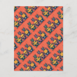 ZWARTE VANGSTEN EN JACKS ZIEN GEEN GEZICHT, FUNNY  BRIEFKAART