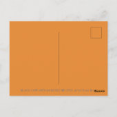 ZWARTE VANGSTEN EN JACKS ZIEN GEEN GEZICHT, FUNNY  BRIEFKAART (Achterkant)