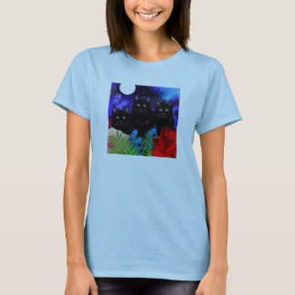 ZWARTE VANGSTMOON GARDEN T-SHIRT