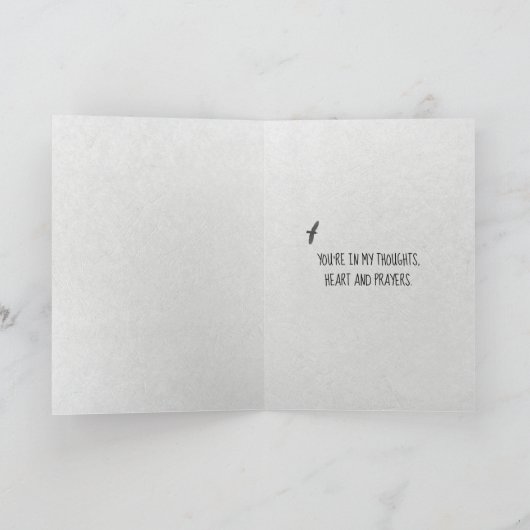 zwarte veer en vogelsaanmoediging kaart (Binnen)