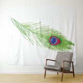 Zwarte Veer Tapijtwerk Wandkleed (In Situ (horizontaal))