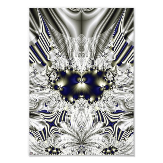 Zwarte ventilator foto afdruk (Voorkant)