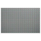 Zwarte ventilator met Blauwgroen Stof (Fat Quarter)
