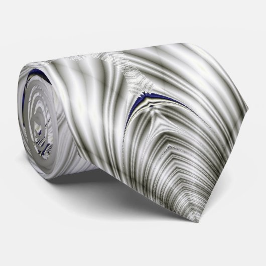 Zwarte ventilator stropdas (Opgerold)