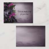  zwarte ventilatorkaarten notitiekaartje (Voorkant / Achterkant)