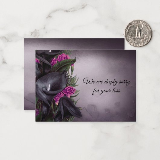  zwarte ventilatorkaarten notitiekaartje (Voorkant / Achterkant in situ)