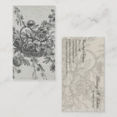  zwarte verf met ventilatormandje visitekaartje (Voorkant / Achterkant)