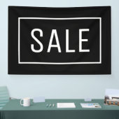 ZWARTE VERKOOPSIGN SPANDOEK (Beurs)