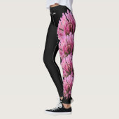 Zwarte Vermont State Red Cover Flower Leggings (Links)