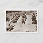 Zwarte verpleegkundigen met boorinstructeur visitekaartje (Voorkant)