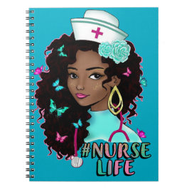 Zwarte verpleegster leven kan verpleegschool melan notitieboek
