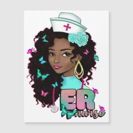 Zwarte verpleegster ziekenhuis verpleegkundigen 'm