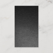 zwarte visitekaartje (Achterkant)