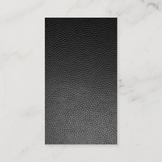 zwarte visitekaartje (Achterkant)