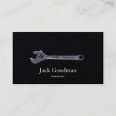 zwarte visitekaartje (Voorkant)