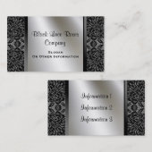  zwarte Visitekaartjes (Voorkant / Achterkant)