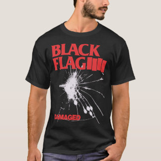 Zwarte vlag - Beschadigde Premium T-shirt