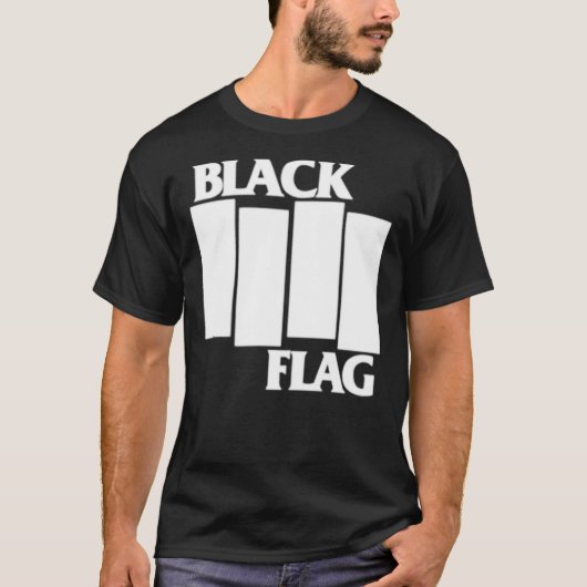 zwarte vlag Classic T-Shirt (Voorkant)