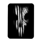 Zwarte vlag magneet (Verticaal)