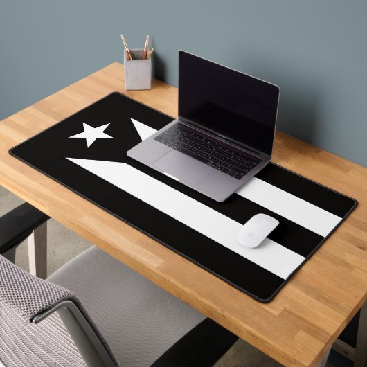 Zwarte vlag van Puerto Rico Bureaumat (Kantoor 2)