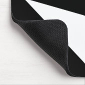 Zwarte vlag van Puerto Rico Muismat (Hoek)